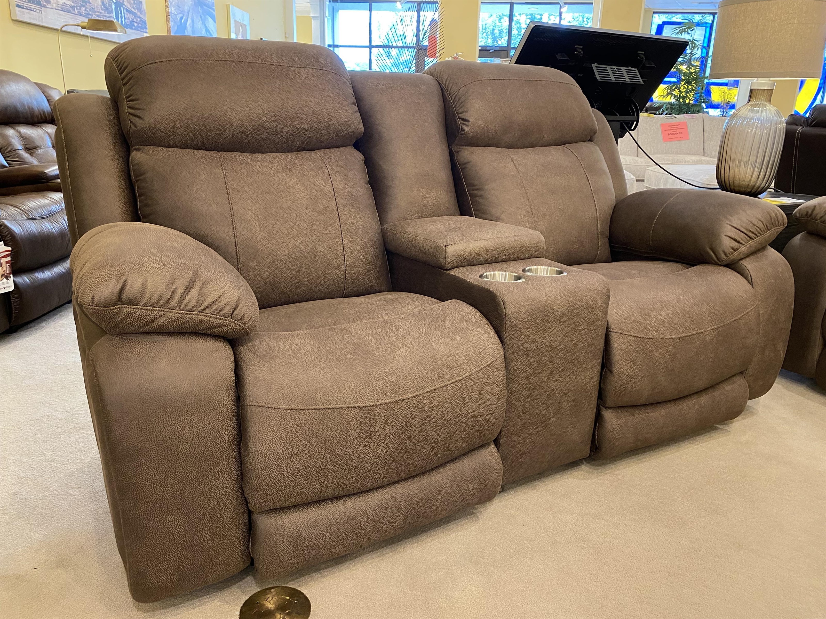 Stanton 953 95385BDS Reclining Power Headrest and Lumbar Console